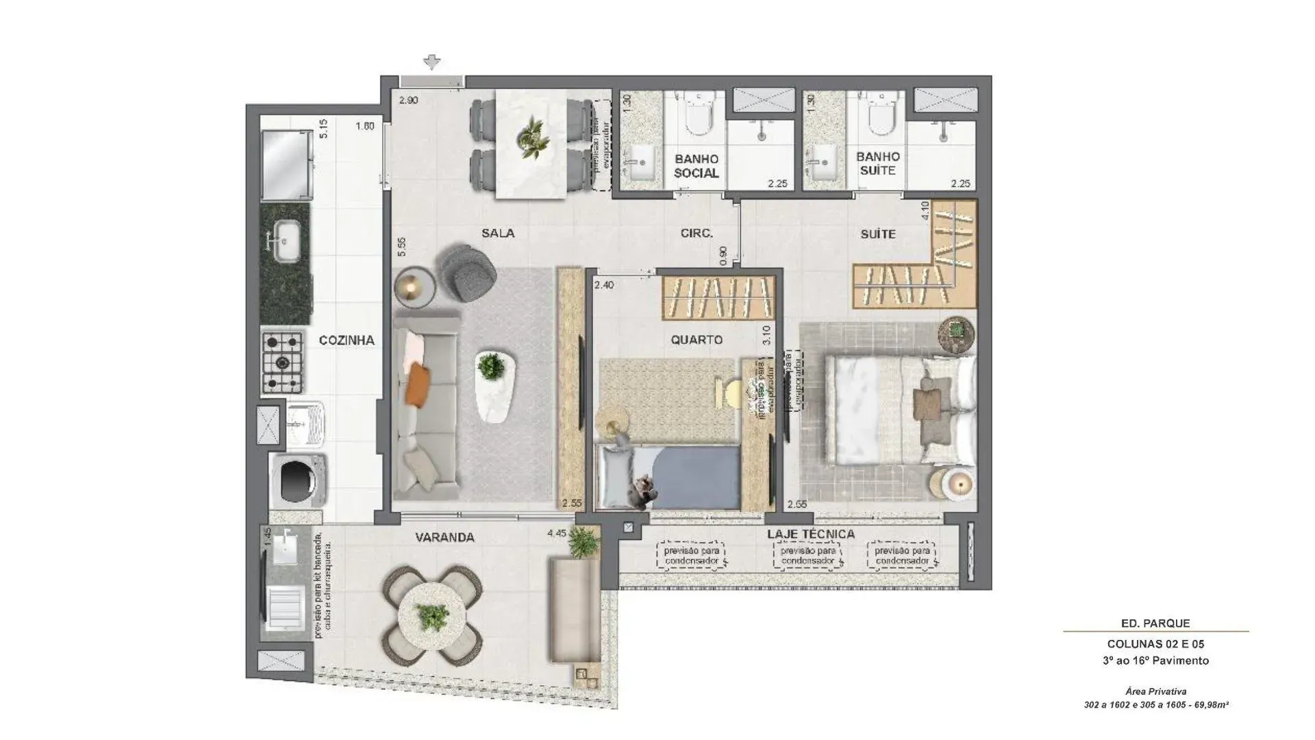 Planta Apartamentos 2 quartos - Endless-Peninsula-Planta-2-quartos-5.webp