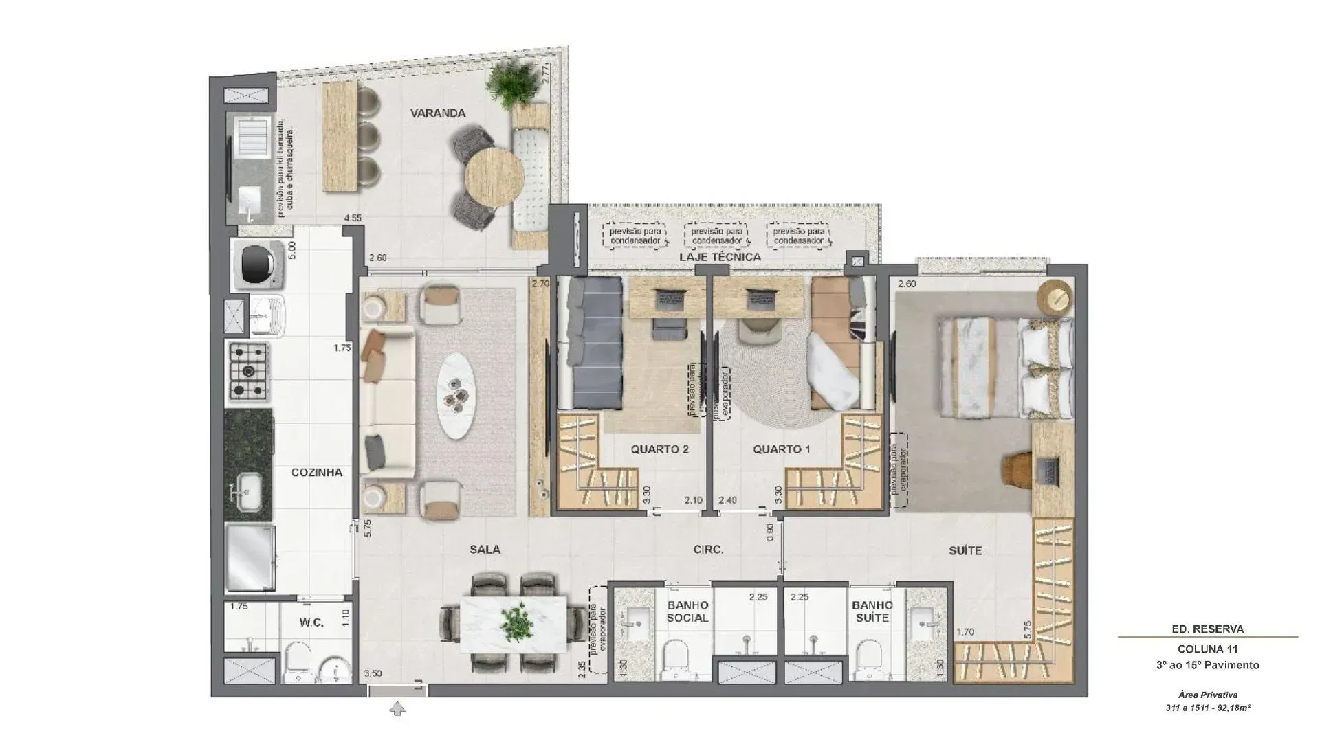 Planta Apartamentos 3 quartos - Endless-Peninsula-Planta-3-quartos-5.webp