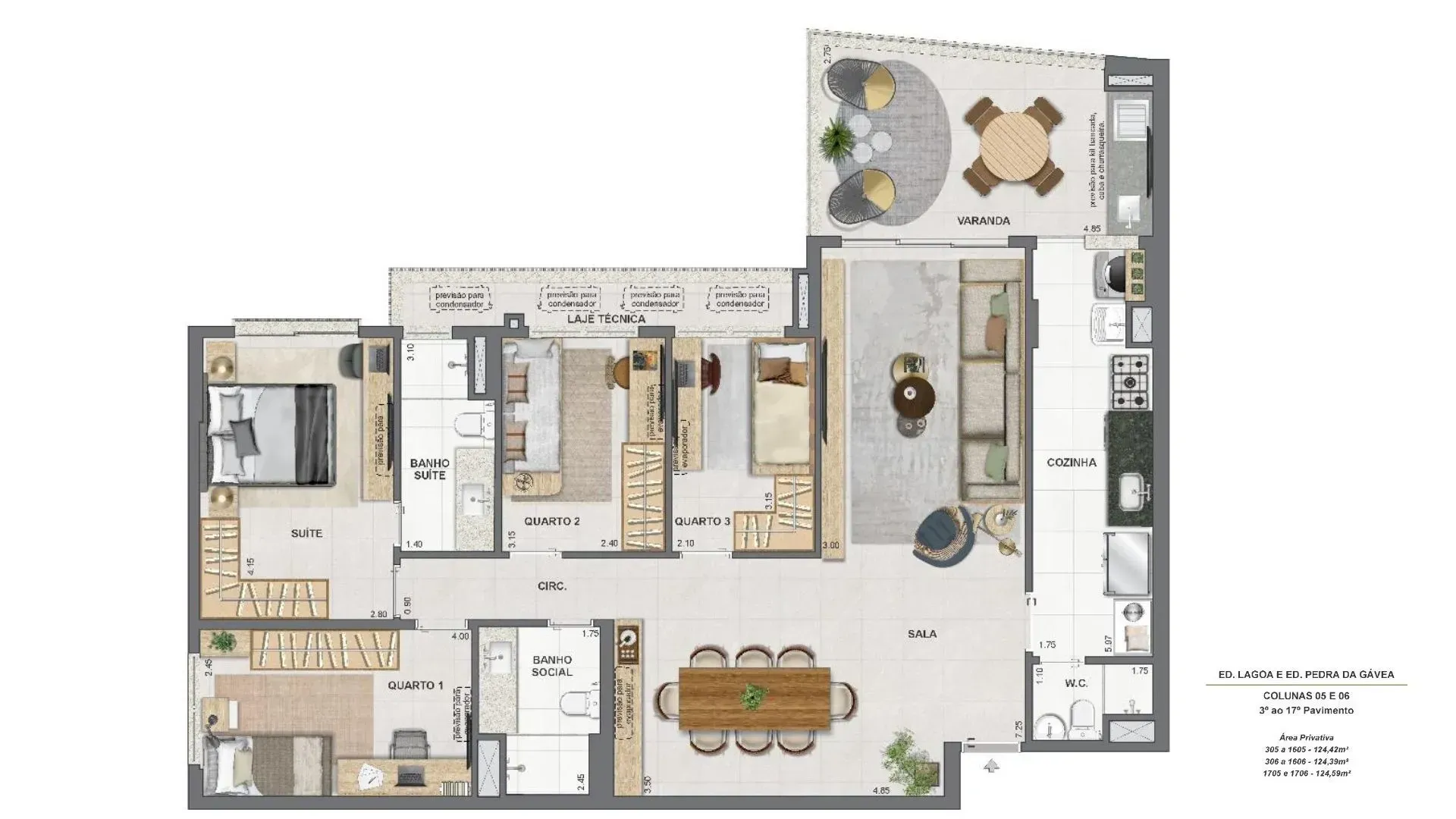 Planta Apartamentos 4 quartos - Endless-Peninsula-Planta-4-quartos-3.webp